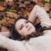 Ilustrācija: woman, brunette, lying down, rest, resting, young woman, fall, autumn, fallen leaves, knitwear, fashion, makeup, cosmetics, girl, portrait, park, thinking, season, female, outdoors, face, seasonal, hairstyle, looking up, woman, woman, girl, thinking, thinking, thinking, thinking, thinking