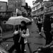 Ilustrācija: taipei, umbrella, rain, asia, women, female, nature, looking, japanese, outside, street, urban, raining, wet, dark, scene, gray rain, gray umbrella